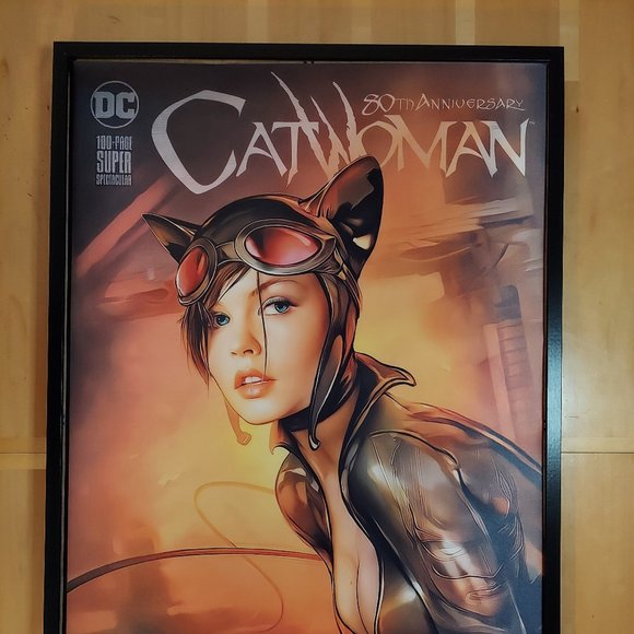 Shannon Maer Catwoman Comic Cover silk canvas Fabric Poster (36" x 24") - Picture 2 of 3